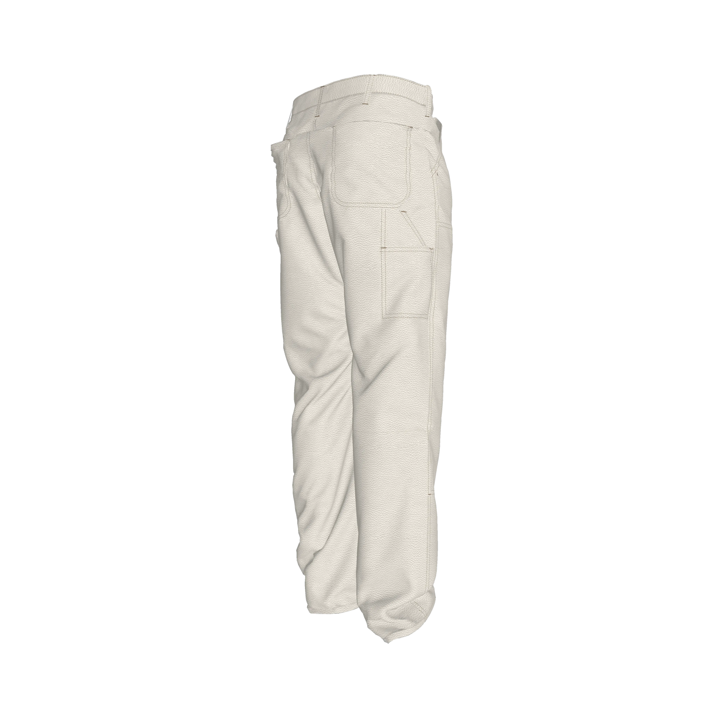 Cream Cargo Pant