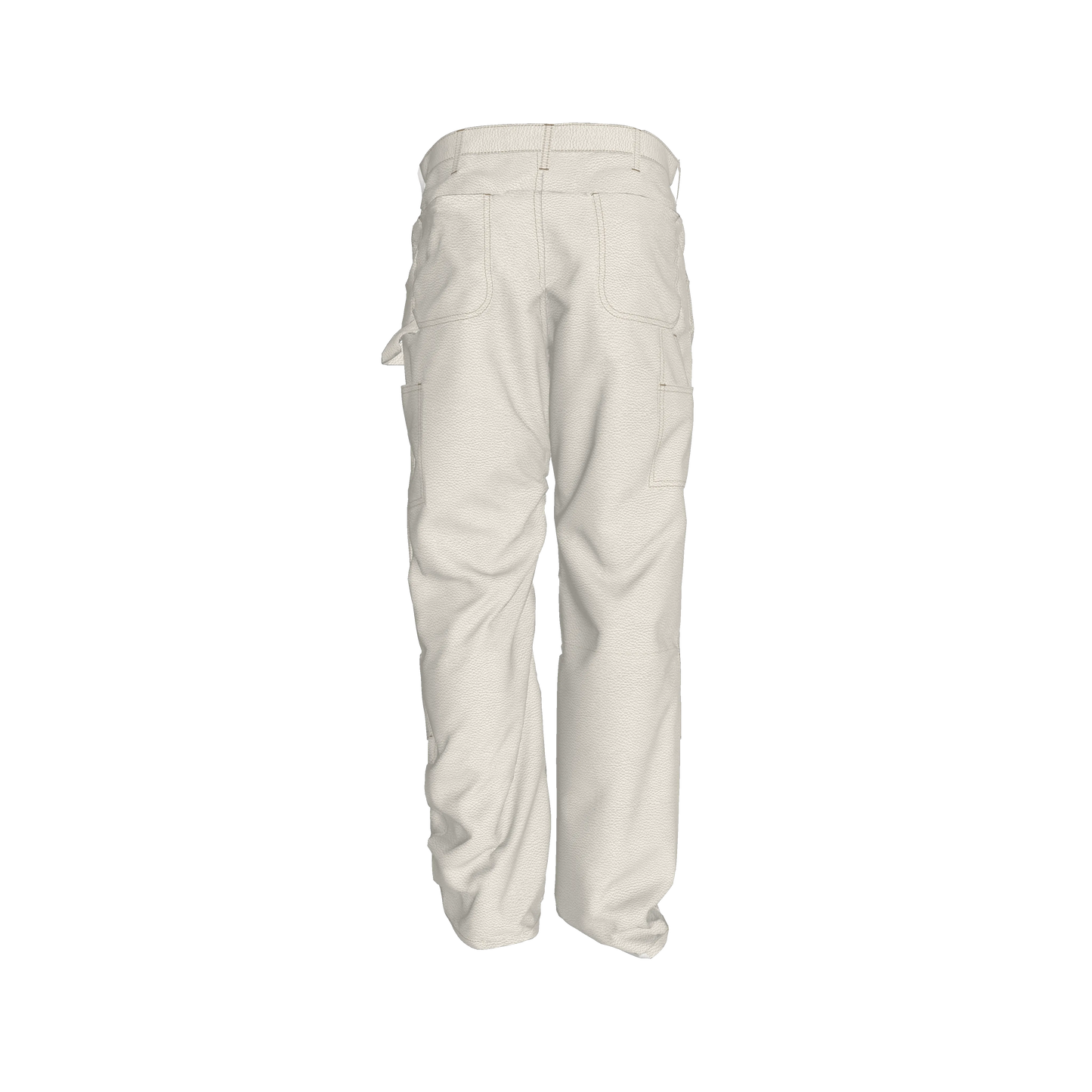 Cream Cargo Pant