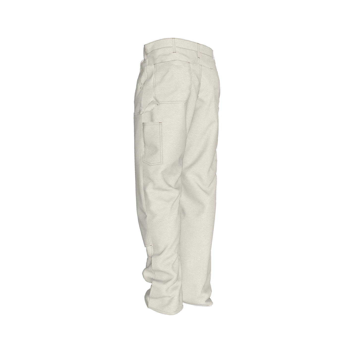 Cream Cargo Pant