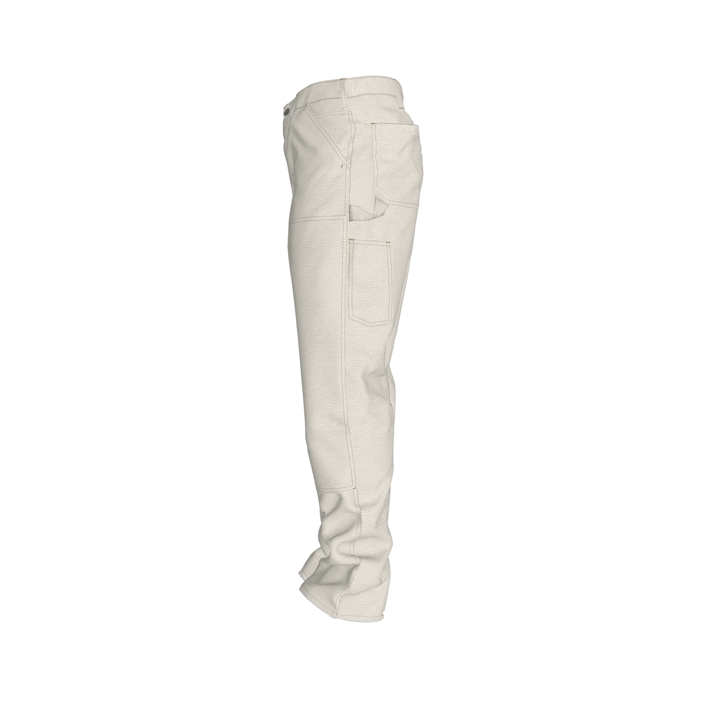 Cream Cargo Pant