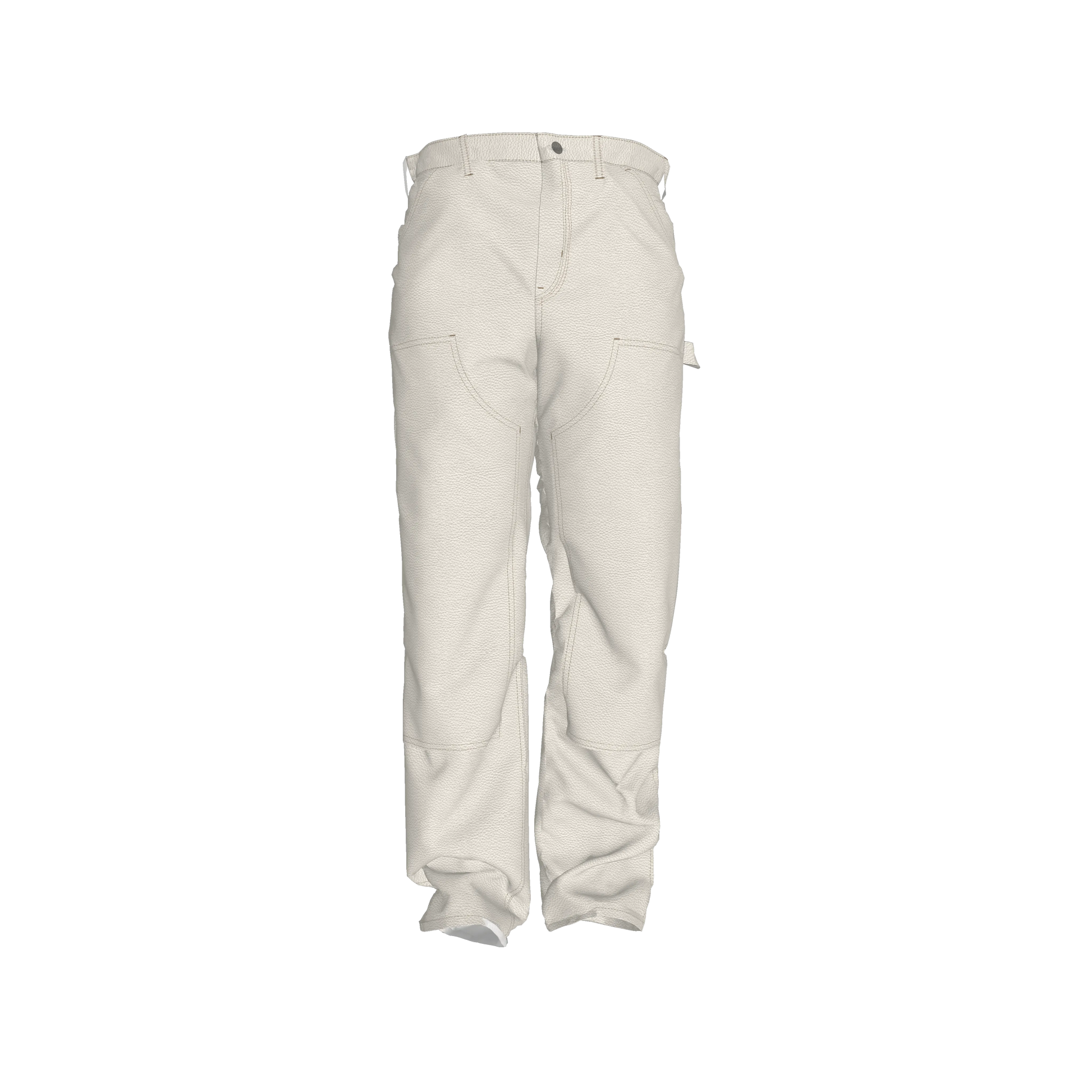 Cream Cargo Pant