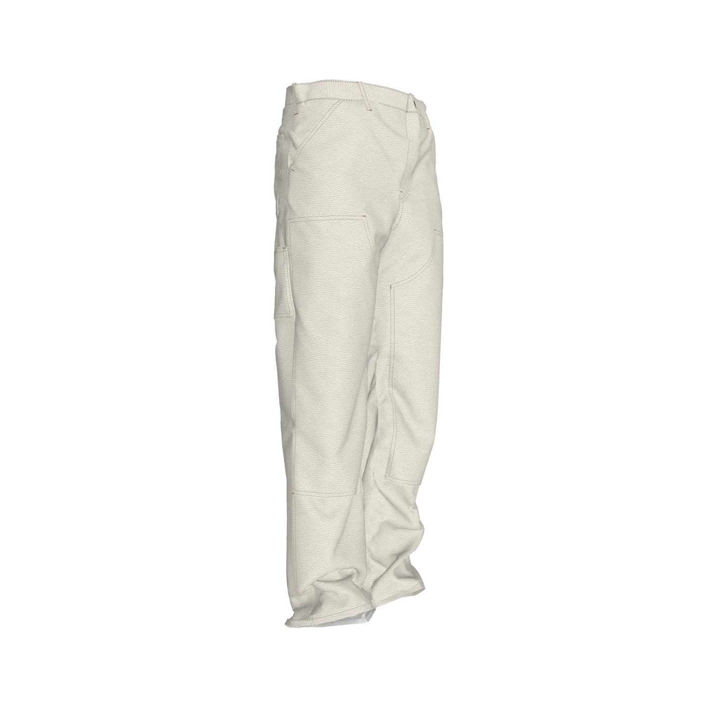 Cream Cargo Pant