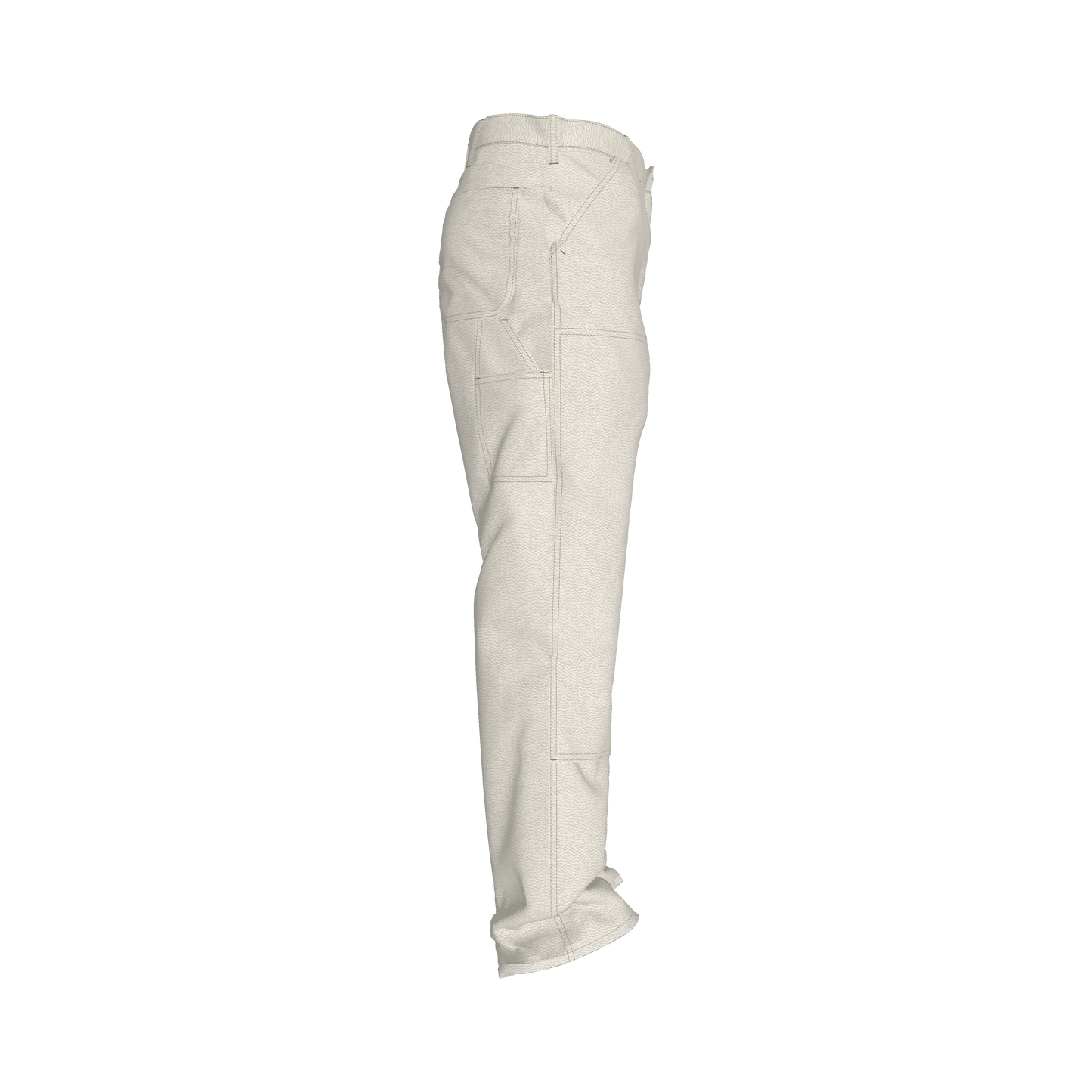 Cream Cargo Pant